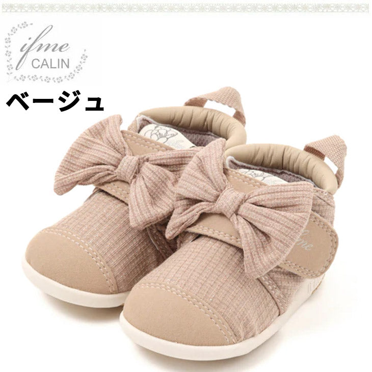 學步鞋 一片黏貼 20-3816 IFME 蝴蝶結