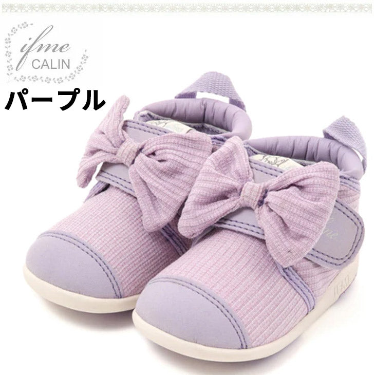 學步鞋 一片黏貼 20-3816 IFME 蝴蝶結