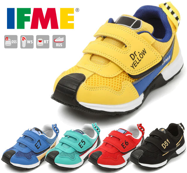 中童鞋 新幹線 輕量 一片黏貼 30-3419  IFME
